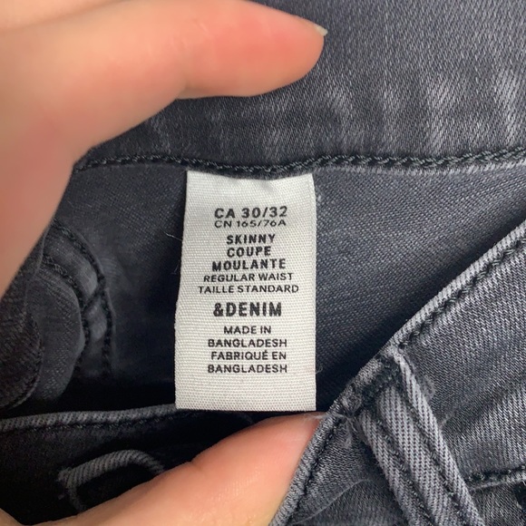 HM long jeans black - Picture 3 of 3